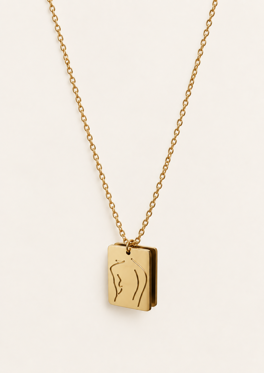 Muse Necklace - PVD Gold Plated