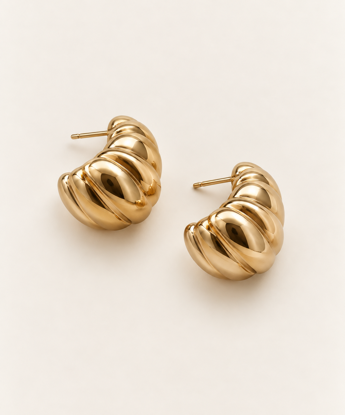Renaissance - PVD Gold Plated Earrings