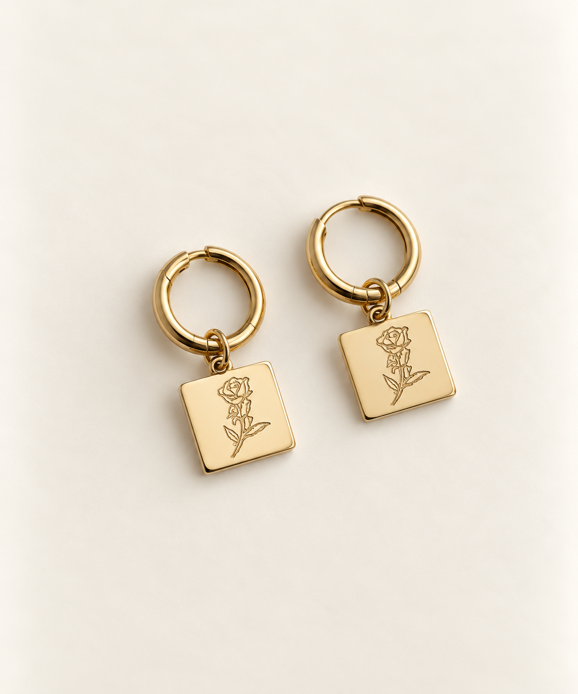 Blossom - PVD Gold Plated Earrings