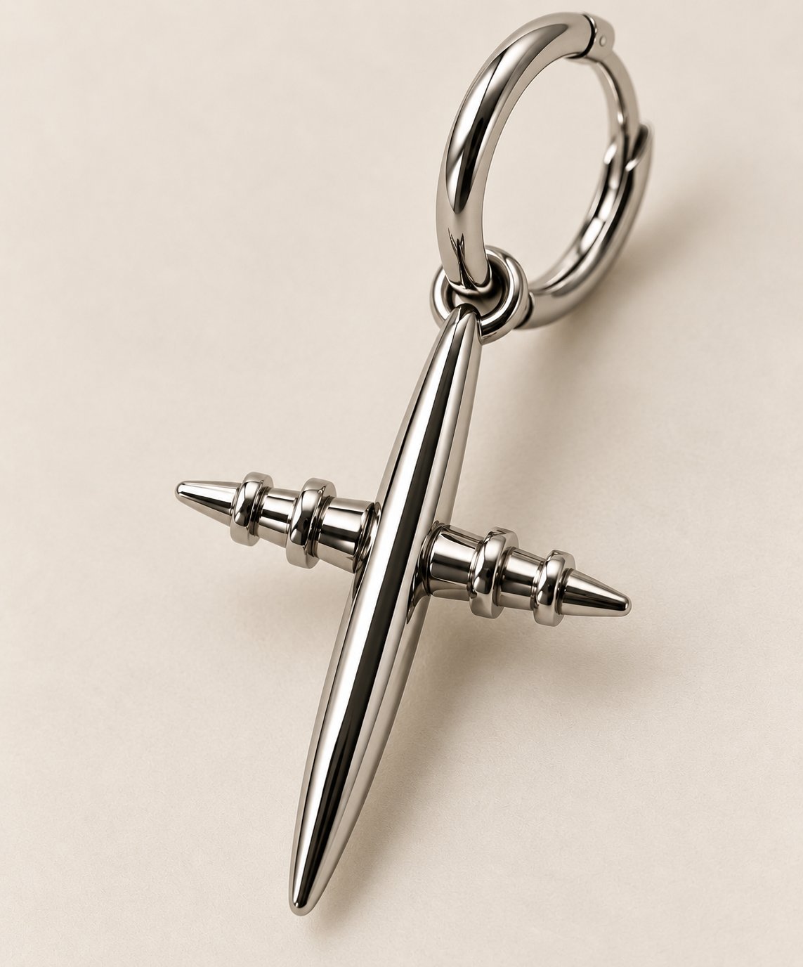 Calvary - Stainless Steel Earrings