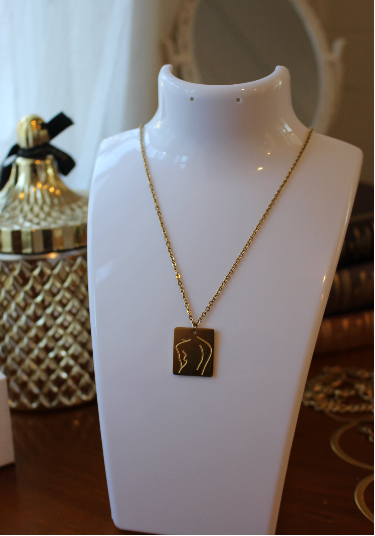 Muse Necklace - PVD Gold Plated