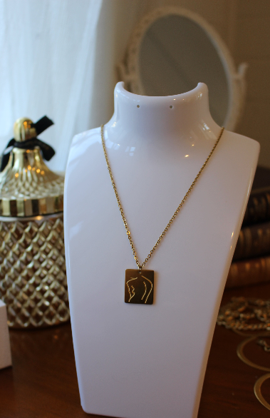 Muse Necklace - PVD Gold Plated