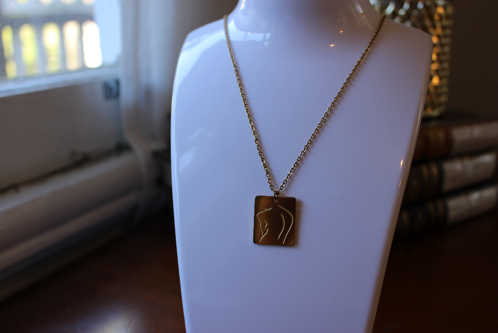 Muse Necklace - PVD Gold Plated
